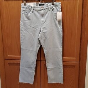 Ralph Lauren WOMEN'S ANKLE W/RAW HEM PANTS  14